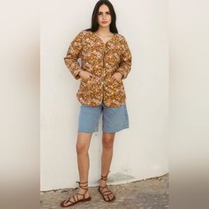 NWT SONMER JACKET MUSTARD